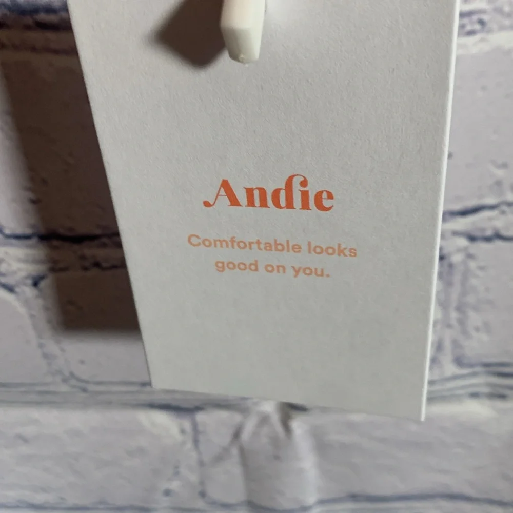 Andie Swim Womens Symi Bikini Bottom in Cedar Beach Vacation Cruise Size S NWT - Picture 6 of 8